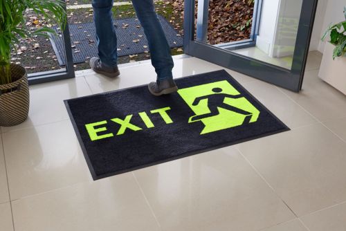 Super-Print Hi-Vis – Säkerhetsmatta med eget budskap