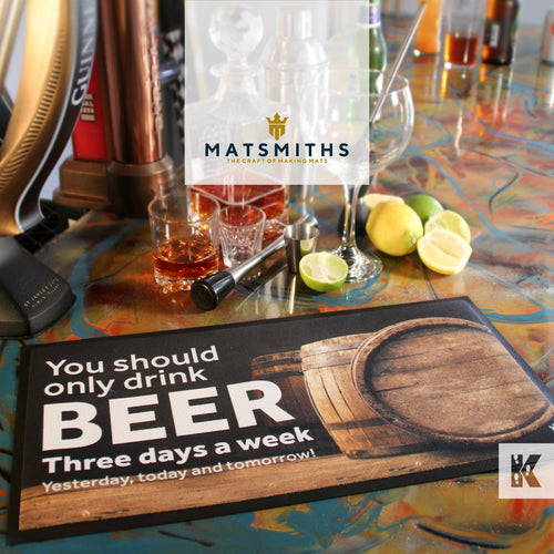 MATSMITHS® – Designmattor för bar, garage och gym